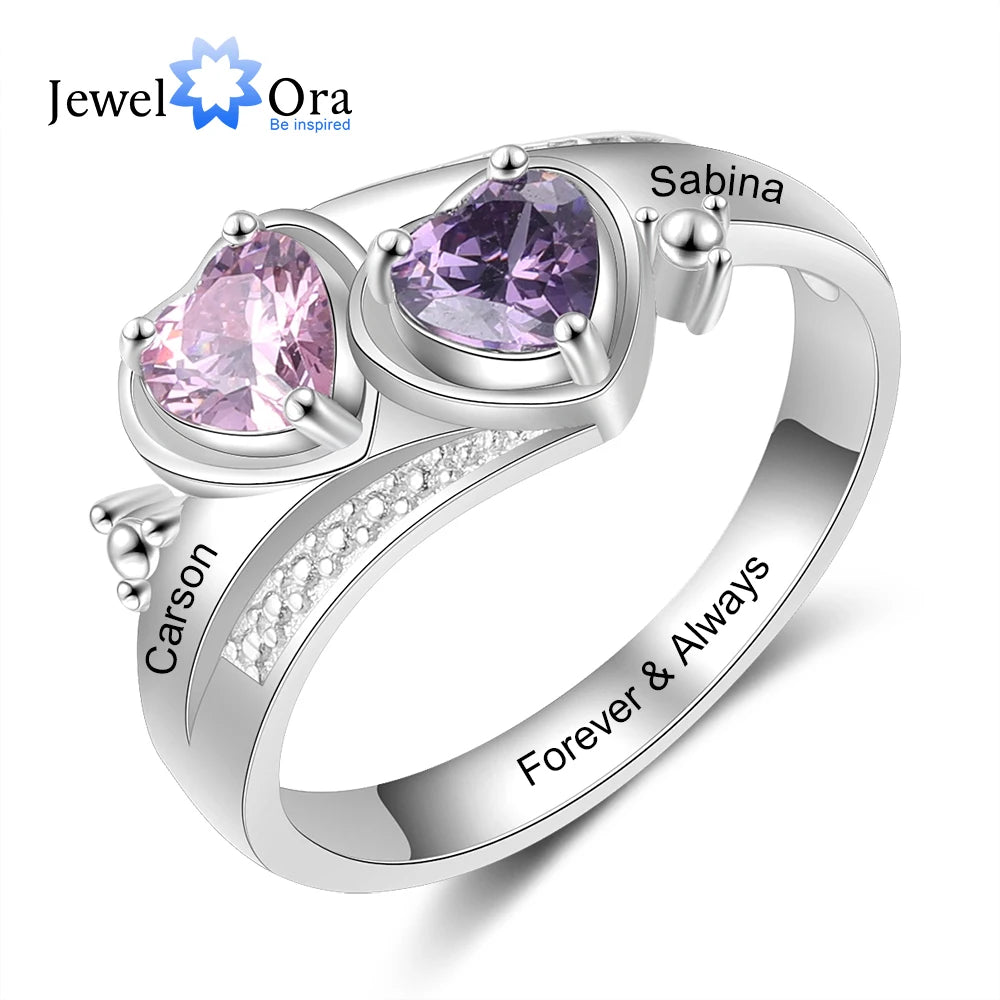 Personalized Engraved Promise Rings