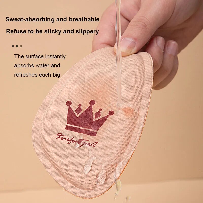 Forefoot Pads for Women Half Insoles for Shoes Inserts High Heels Pain Relief Pads Non-slip Sole Cushion Reduce Shoe Size Filler