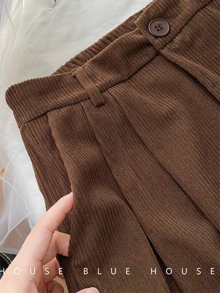 Retro Corduroy Pants