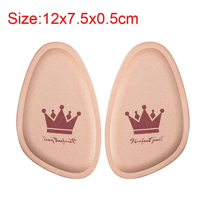 Forefoot Pads for Women Half Insoles for Shoes Inserts High Heels Pain Relief Pads Non-slip Sole Cushion Reduce Shoe Size Filler