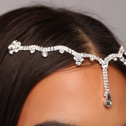 Indian forhead jewelry